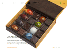 Tablet Screenshot of fredericloraschichocolate.com